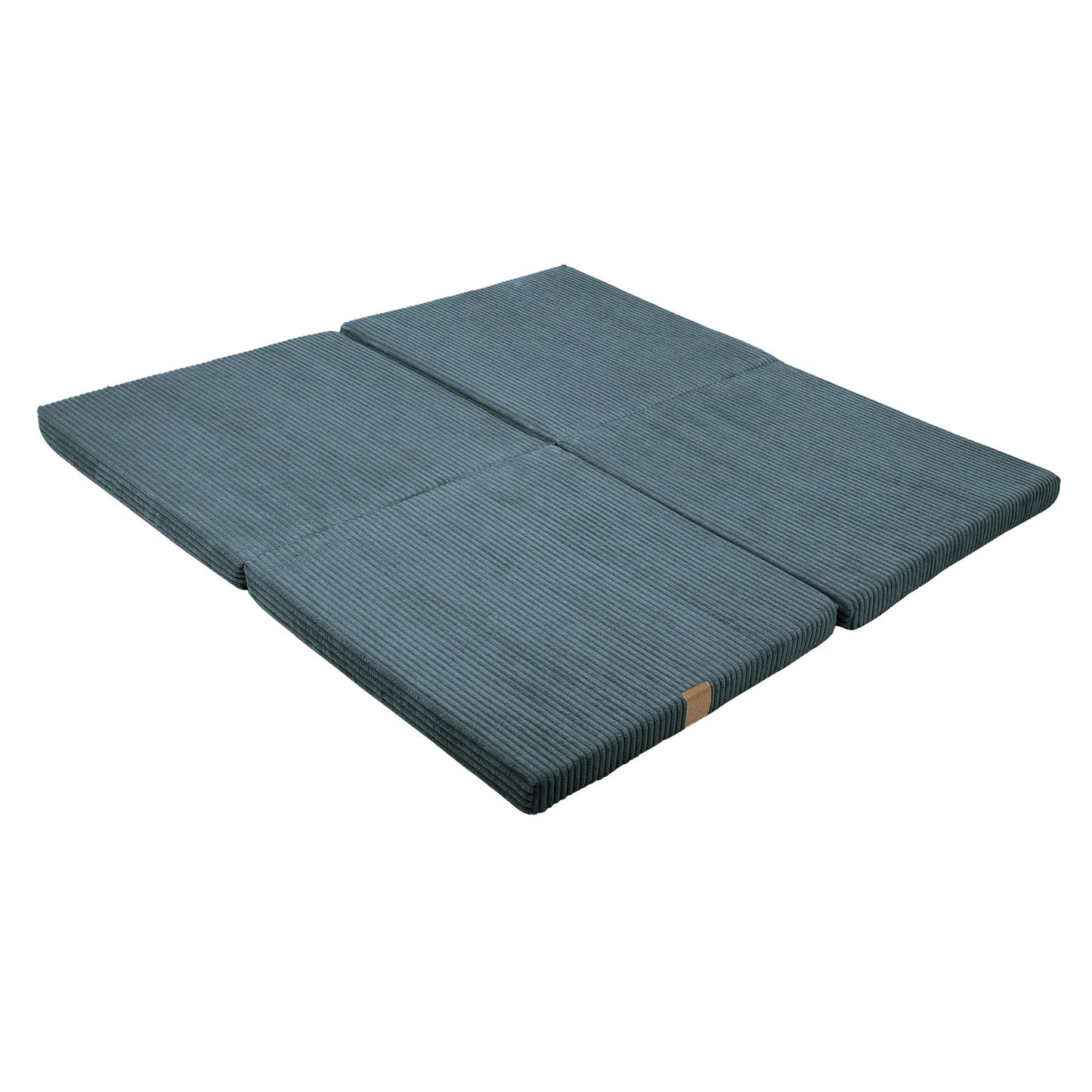 Square Foldable Play Mat Aesthetic | Turquoise