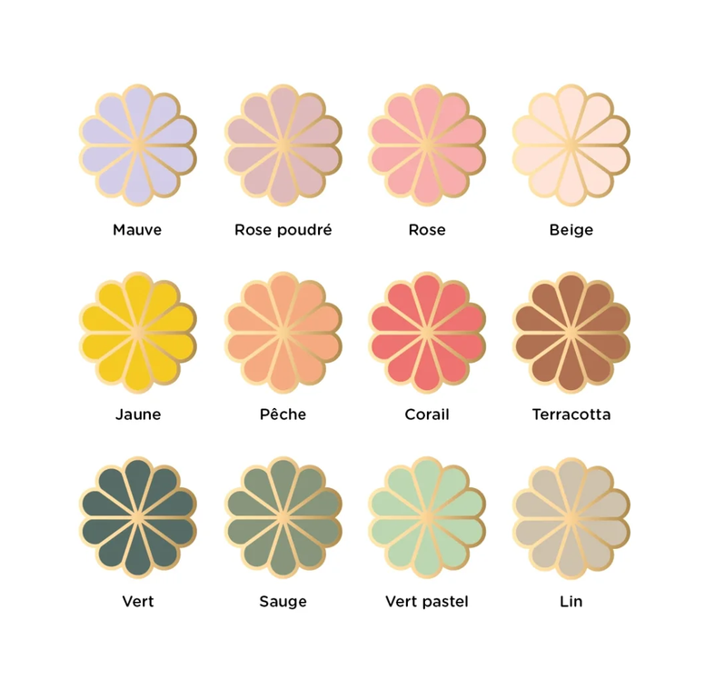 Plexi Wall Flower - Rose
