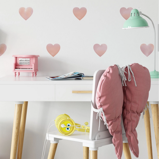 Blush Pink Hearts