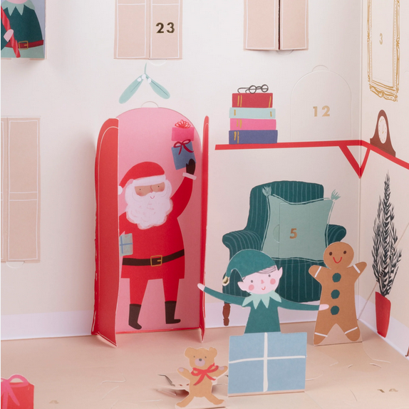 Ημερολόγιο Αντίστροφης Μέτρησης Santa's House Pop Up