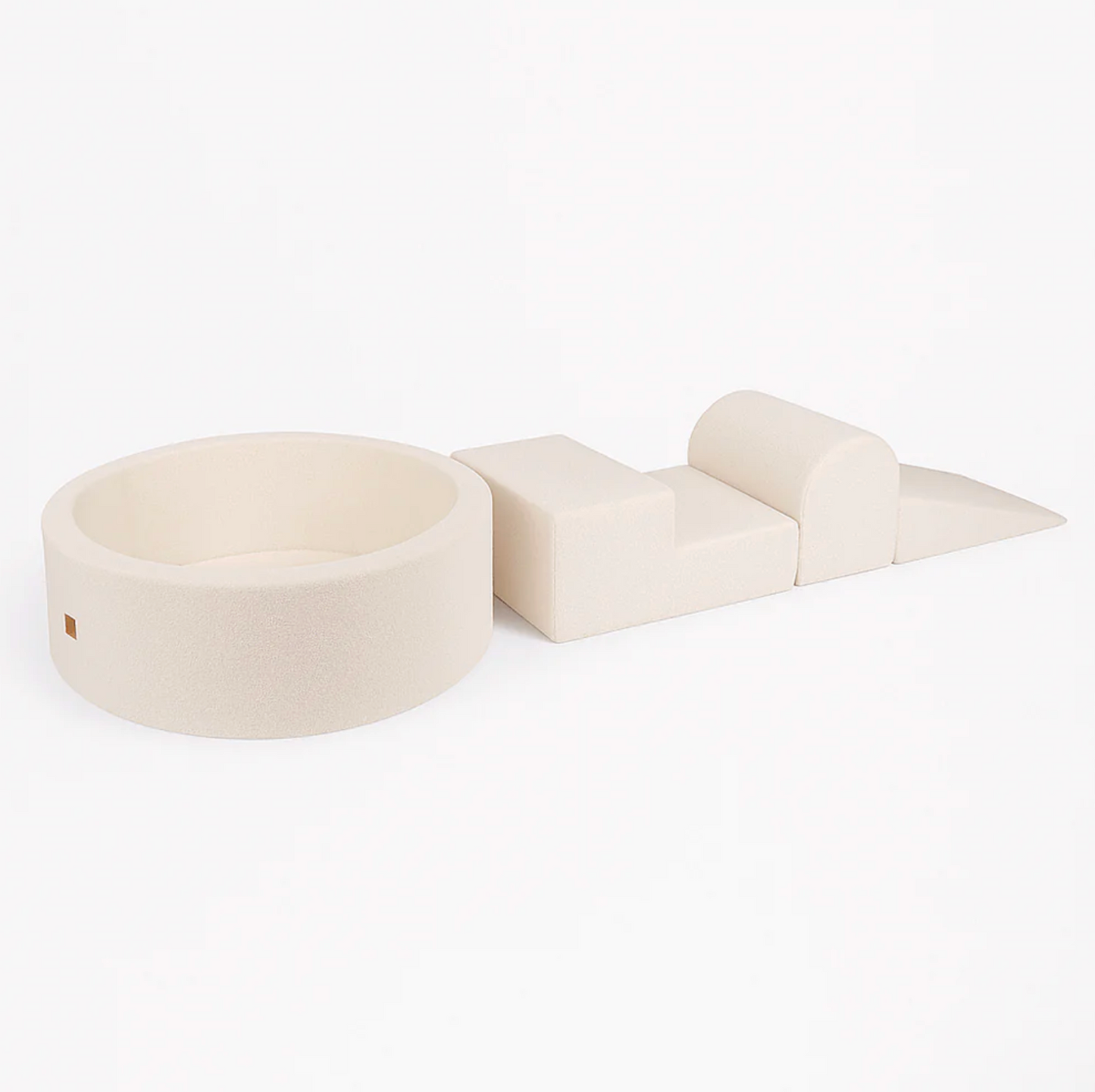 Playground Boucle με Μπαλοπισίνα Large White | Candy