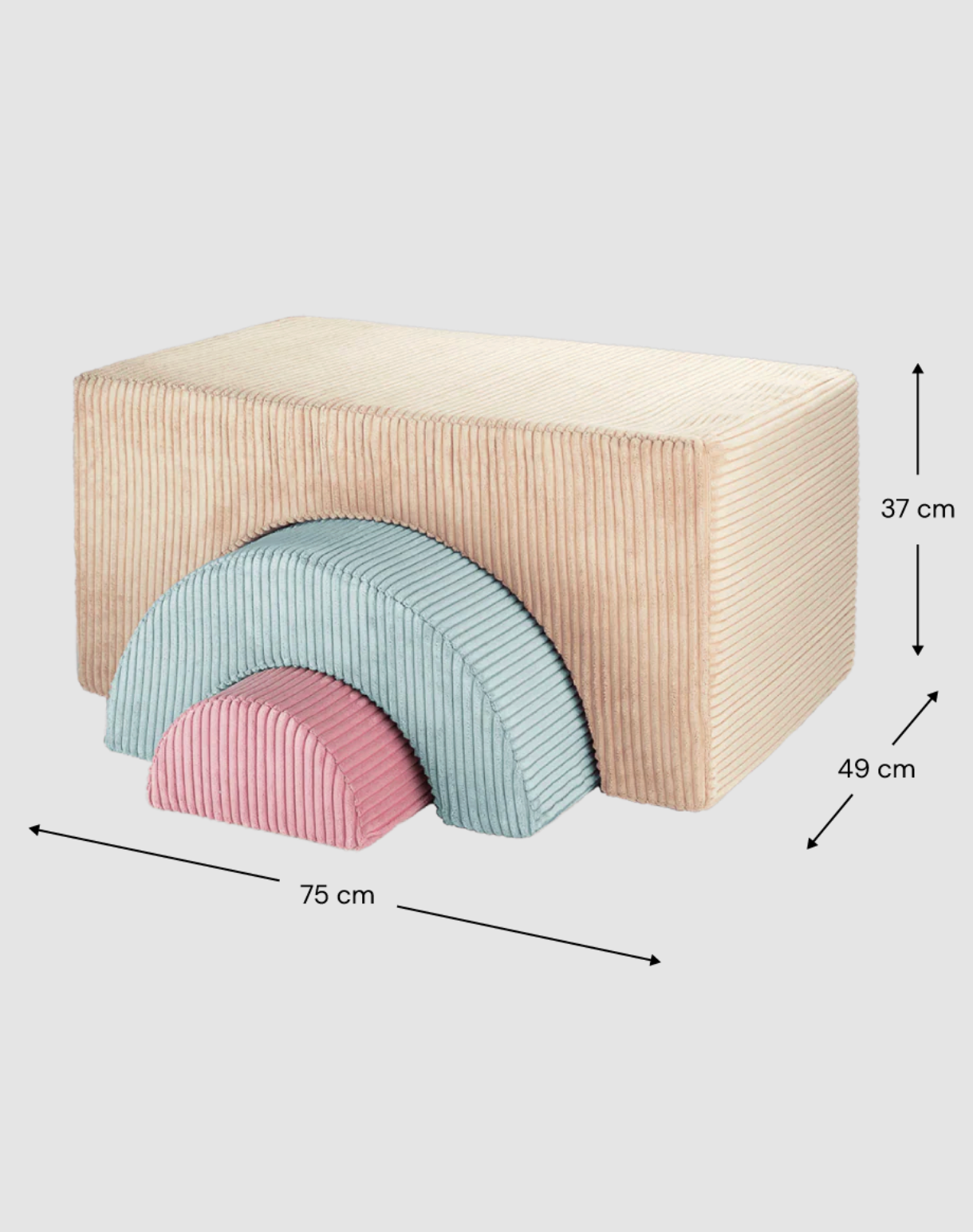 Brown Sugar Rainbow Playset