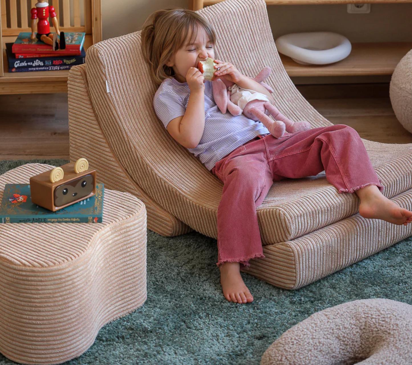 Brown Sugar Moon Chair