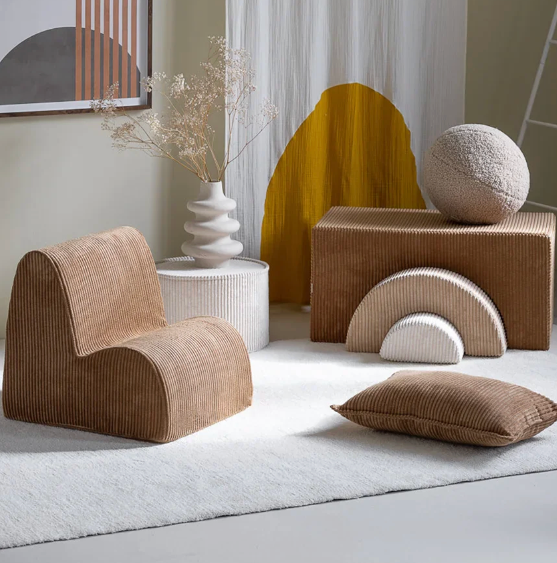 Toffee Cloud Chair