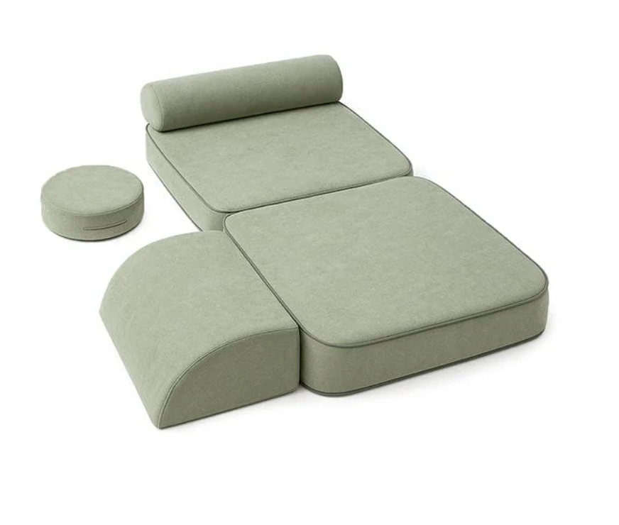 Παιδικός Καναπές Mellow | Set Green Frosty Mist