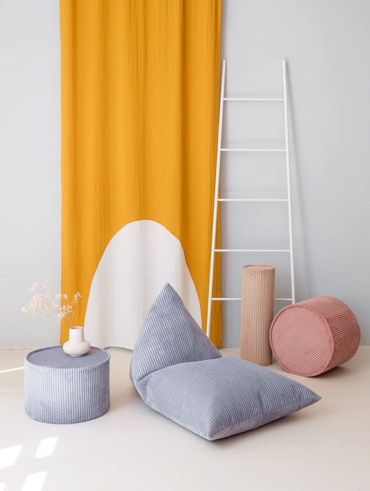 Blueberry Blue Big Lounger