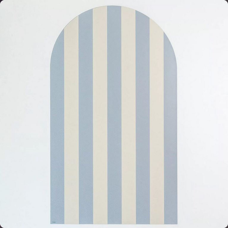 Μαγνητικός Πίνακας Αψίδα Stripes Blue