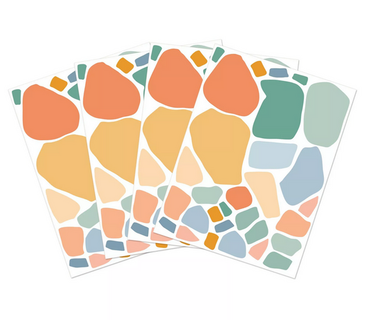Stickers Terrazzo Pastel