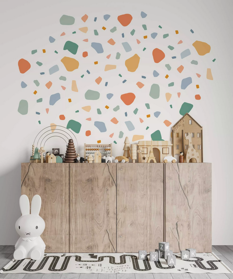 Stickers Terrazzo Pastel