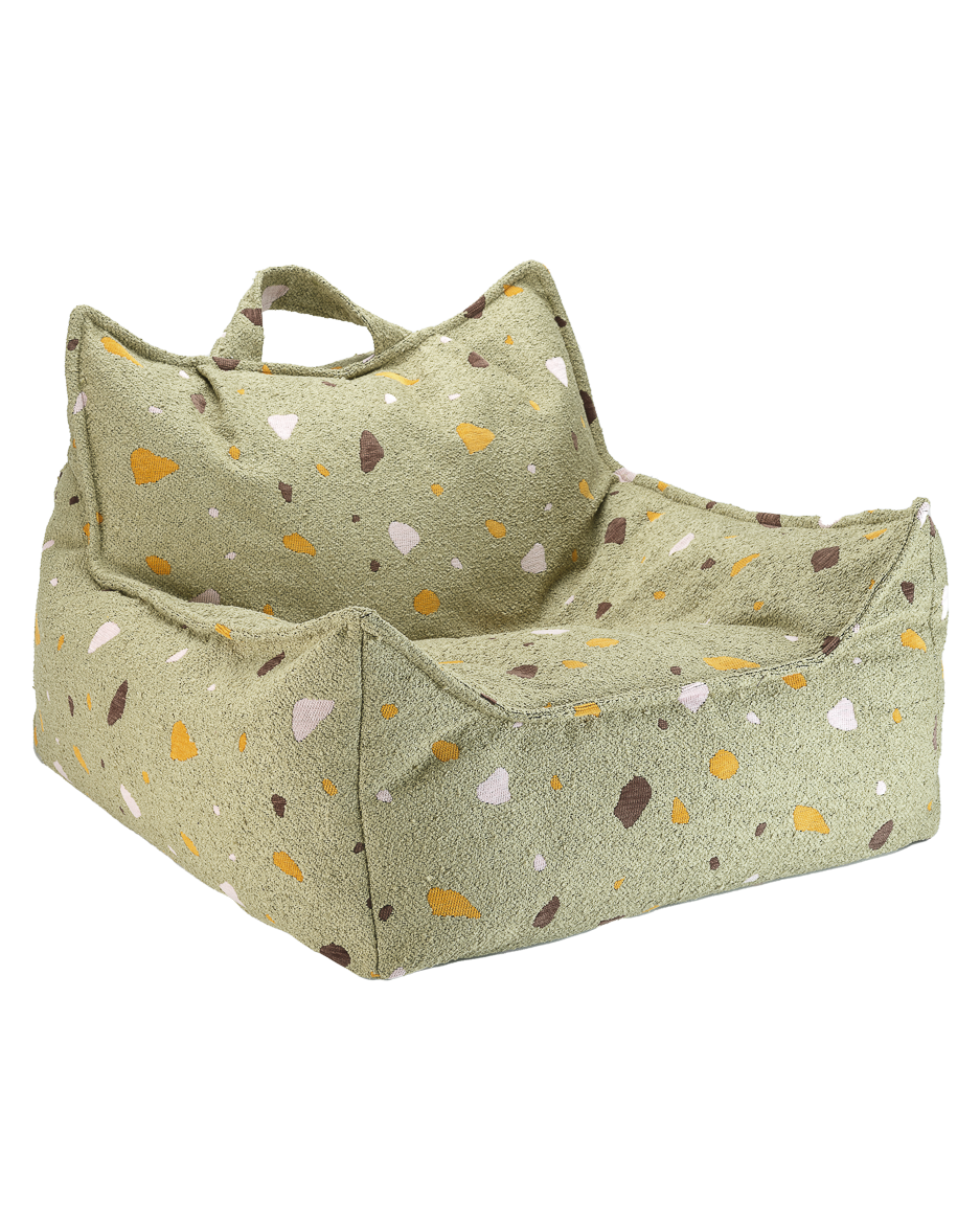 Terrazzo Moss Beanbag
