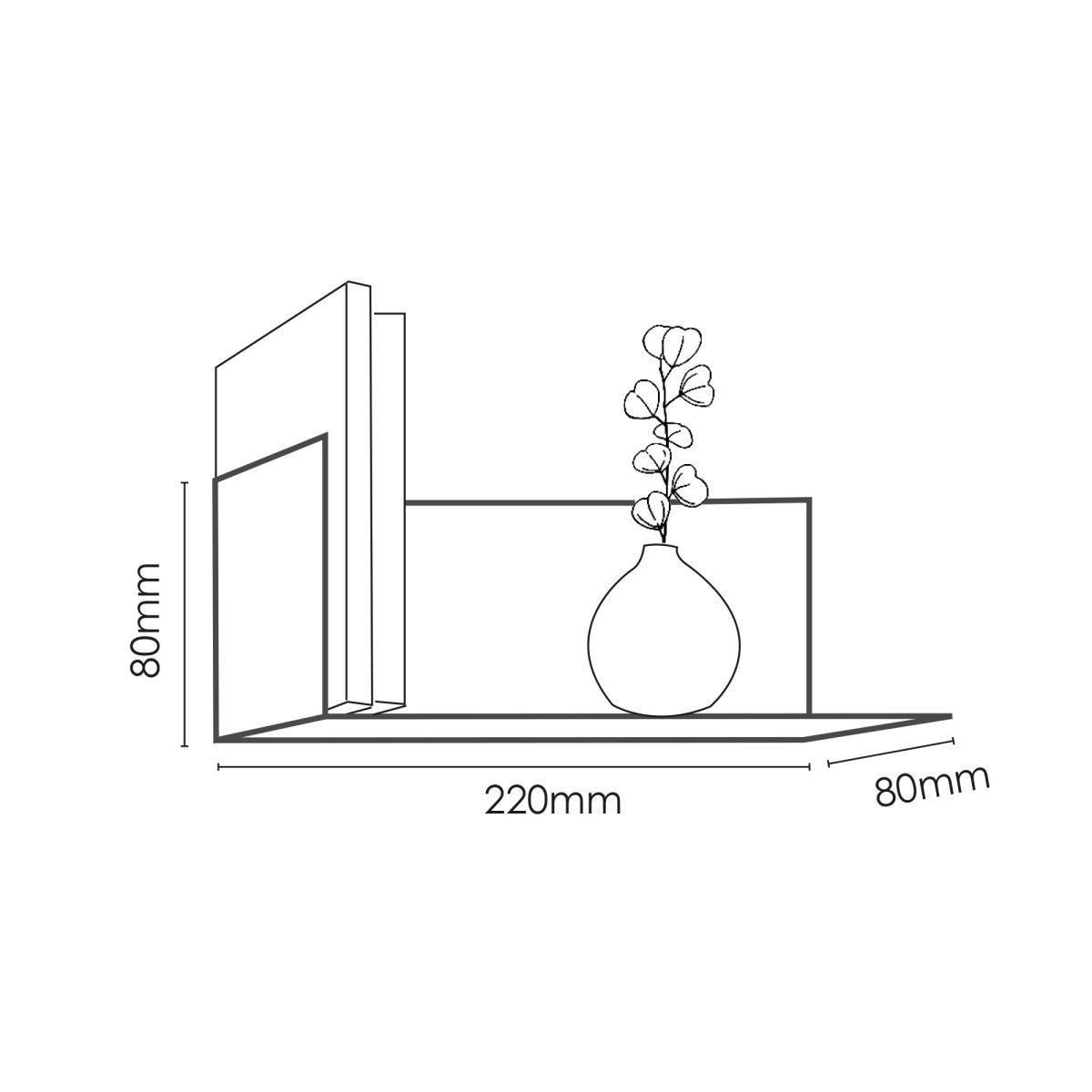 Μαγνητικό Ράφι Float Mint (M)