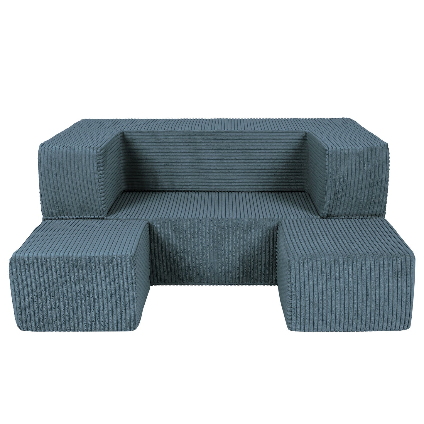 Παιδικός Καναπές Cube Aesthetic | Turquoise