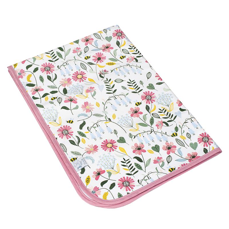 Κάλυμμα αλλαγής πάνας Brushed Flowers
