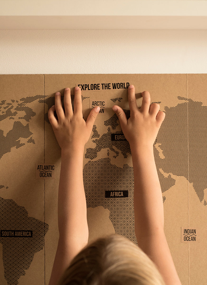 DIY Map Of the World
