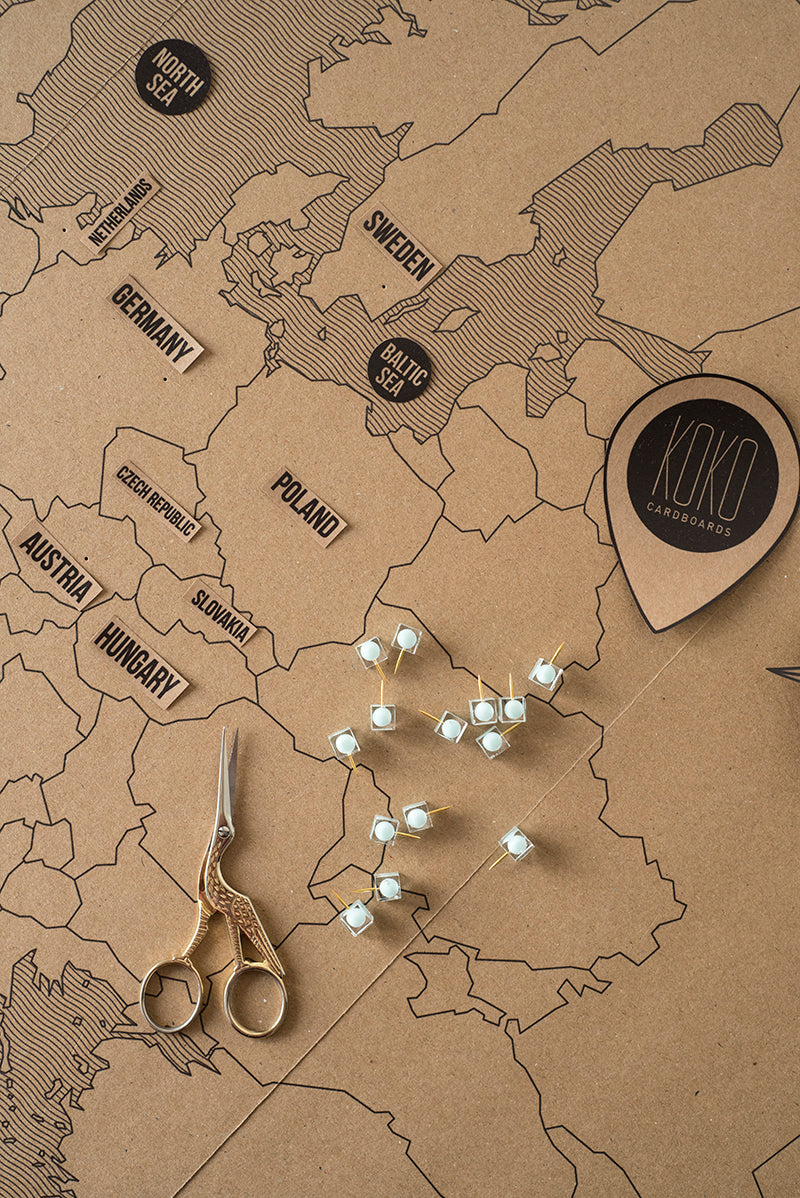 DIY Map Of Europe