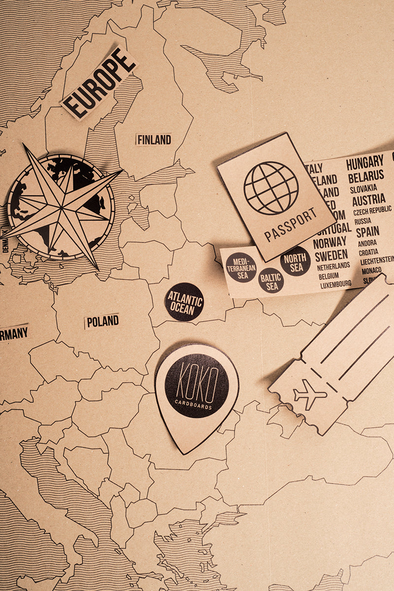 DIY Map Of Europe