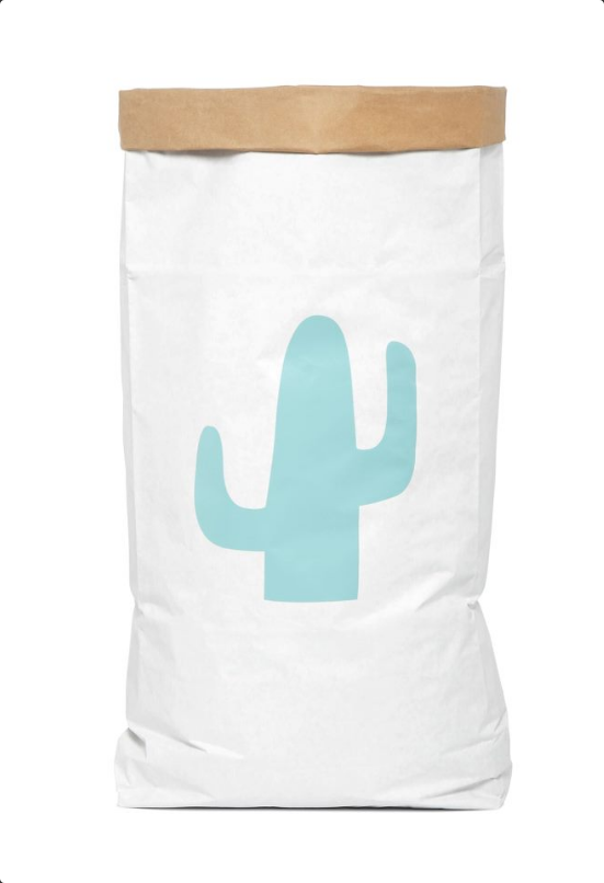 Χάρτινη Τσάντα Mint Cactus
