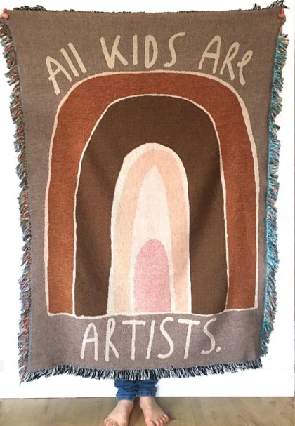 Χαλί Τοίχου "All Kids are Artists"