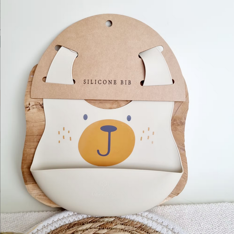 Σαλιάρα Σιλικόνης Bear