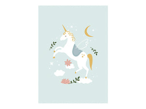 Αφίσα - Μπλόκ Ζωγραφικής Unicorn