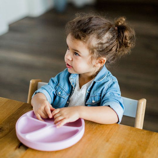 Πιάτο με χωρίσματα Ροζ