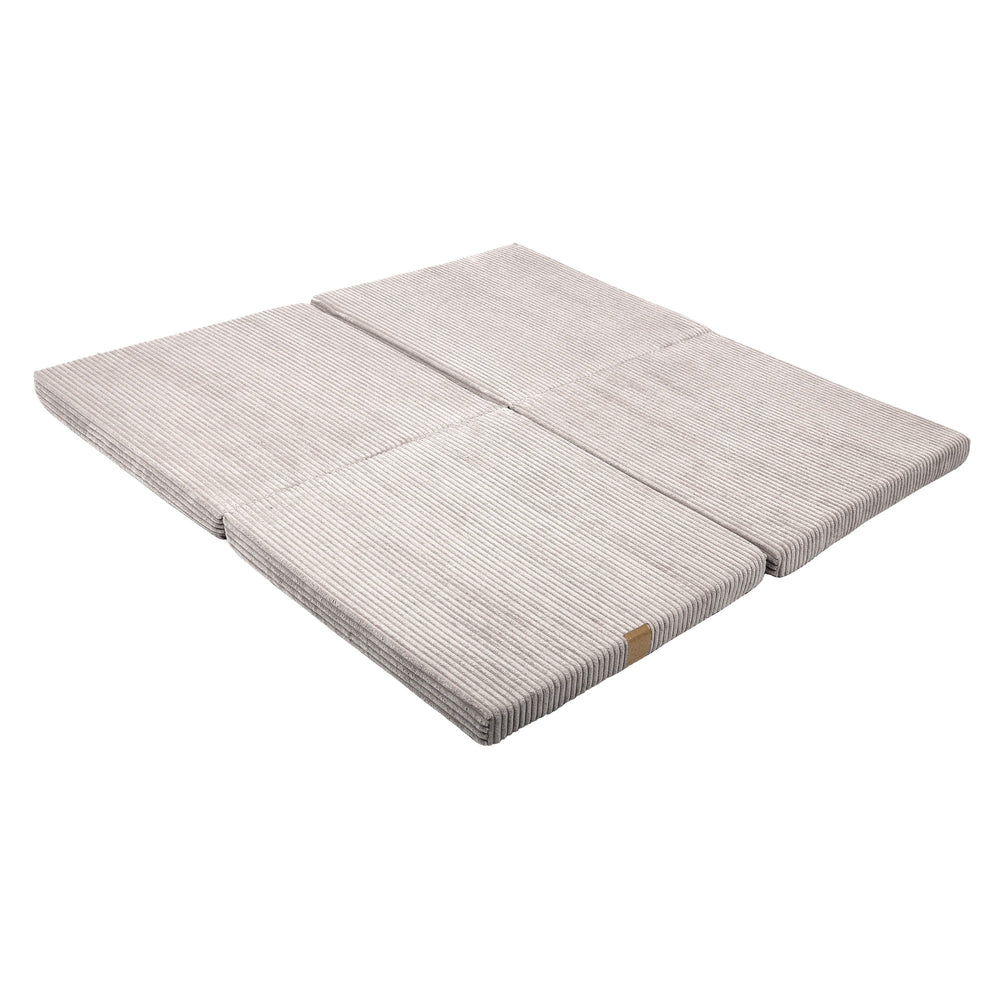 Square Foldable Play Mat Ecru