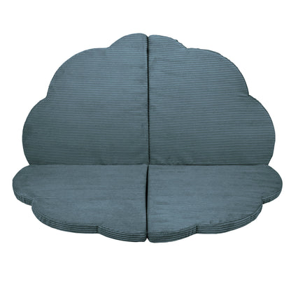 Cloud Foldable Play Mat Aesthetic | Turquoise