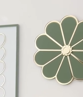 Plexi Wall Flower - Sage
