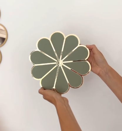 Plexi Wall Flower - Sage