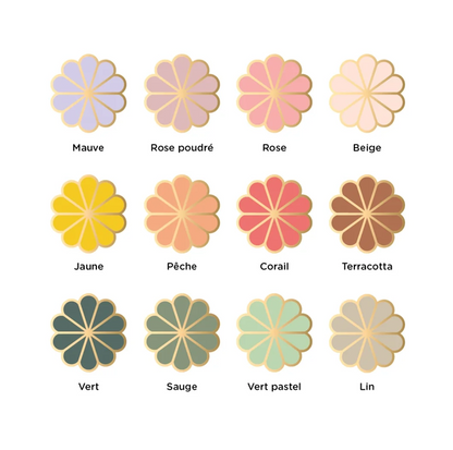 Plexi Wall Flower - Rose