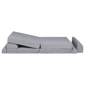 Παιδικός Καναπές SLIMCORD Gray