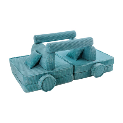 Παιδικός Καναπές Aesthetic Premium | Turquoise