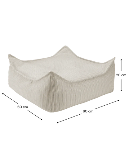 Terra Outdoor Square Ottoman