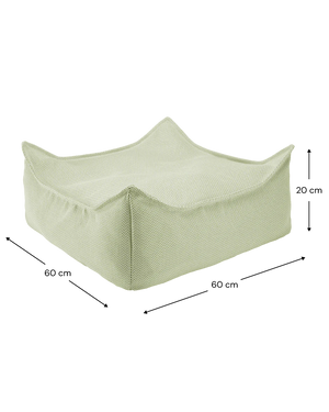 Herba Outdoor Square Ottoman