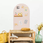 Μαγνητικός Πίνακας Αψίδα Pink Beige