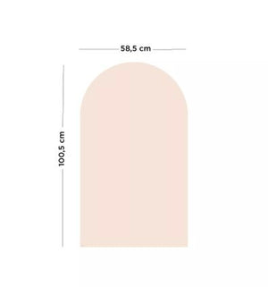 Μαγνητικός Πίνακας Αψίδα Pink Beige