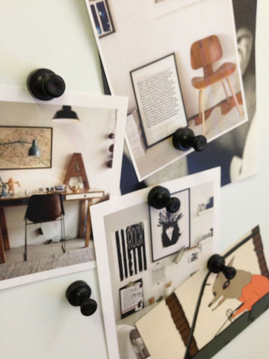 Μαγνήτες Πιόνια - Μαύρο