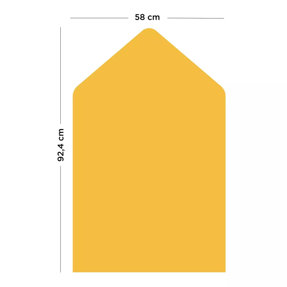 Μαγνητικός Πίνακας Σπιτάκι Mustard