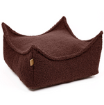 Bearly Square Puff Brown