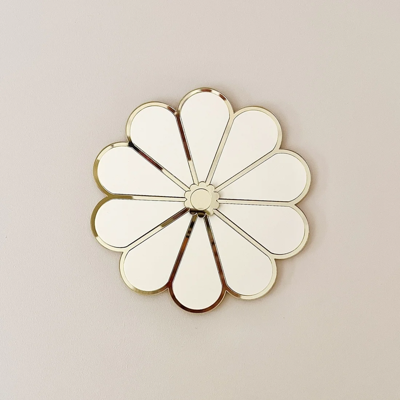 Plexi Wall Flower - Beige