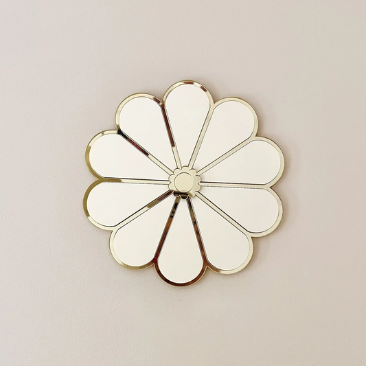 Plexi Wall Flower - Beige