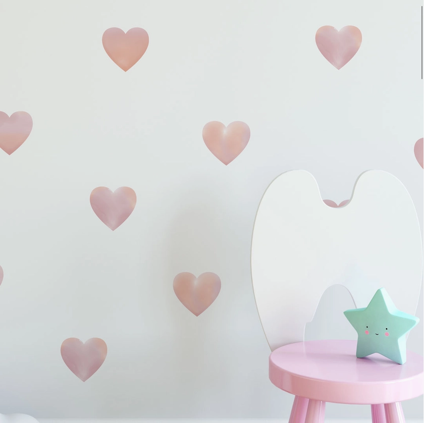 Blush Pink Hearts
