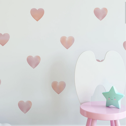 Blush Pink Hearts