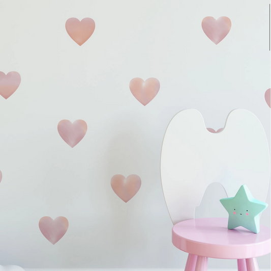 Blush Pink Hearts
