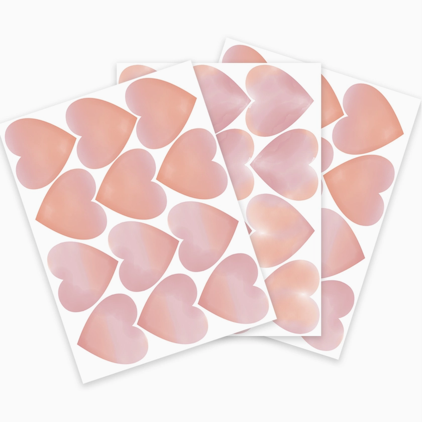 Blush Pink Hearts