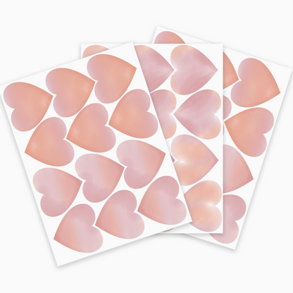 Blush Pink Hearts