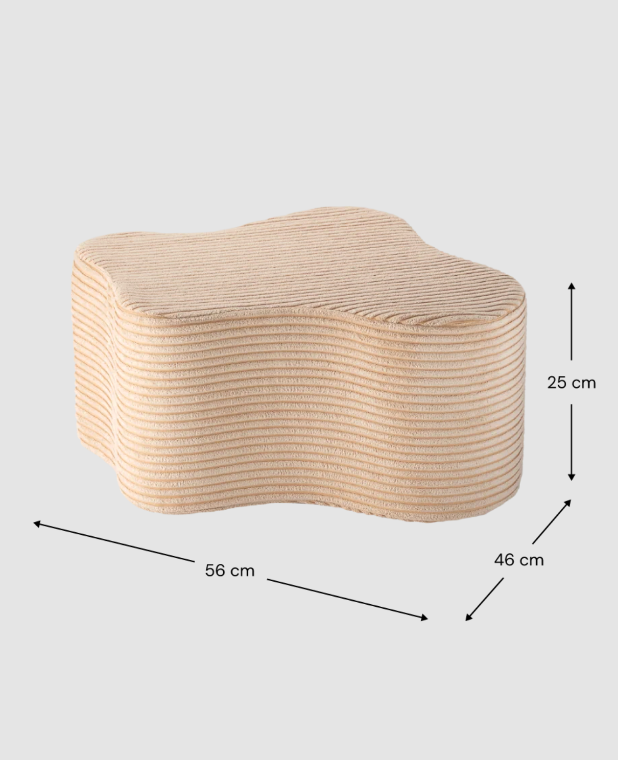 Brown Sugar Cloud Pouffe