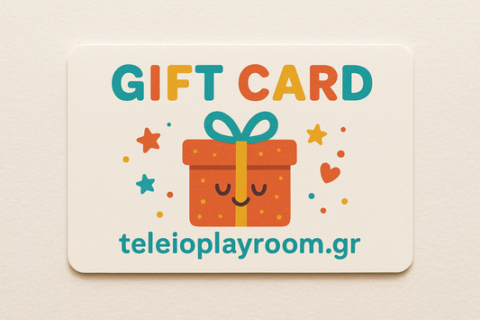 Gift Card απο το TeleioPlayRoom.gr