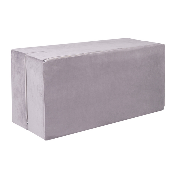 Παιδικός Καναπές Cube Velvet | Γκρί