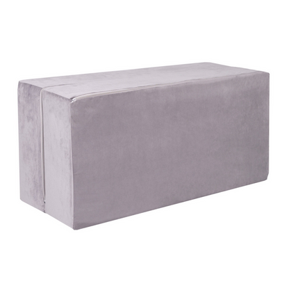 Παιδικός Καναπές Cube Velvet | Γκρί